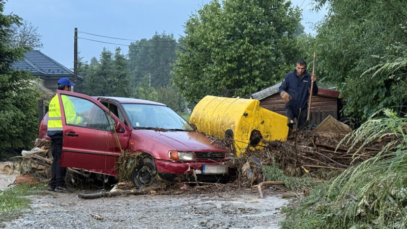 Silné búrky na Slovensku