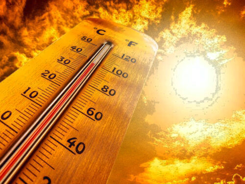 Na Slovensku padol teplotný rekord 105,8 stupňa Fahrenheita