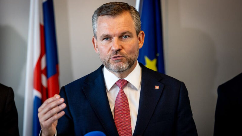 Prezident SR Peter Pellegrini na summite Slovak Pro