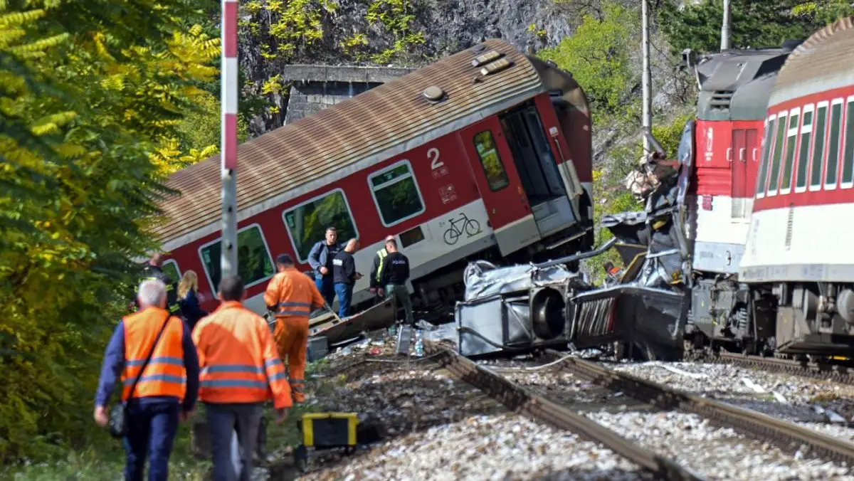 Železničná tragédia na Slovensku