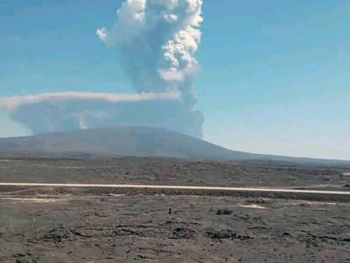 Po tisícročiach opäť vybuchla sopka v Etiópii