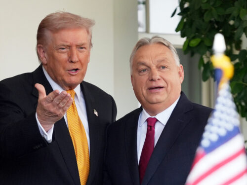 Donald Trump prijal Viktora Orbána