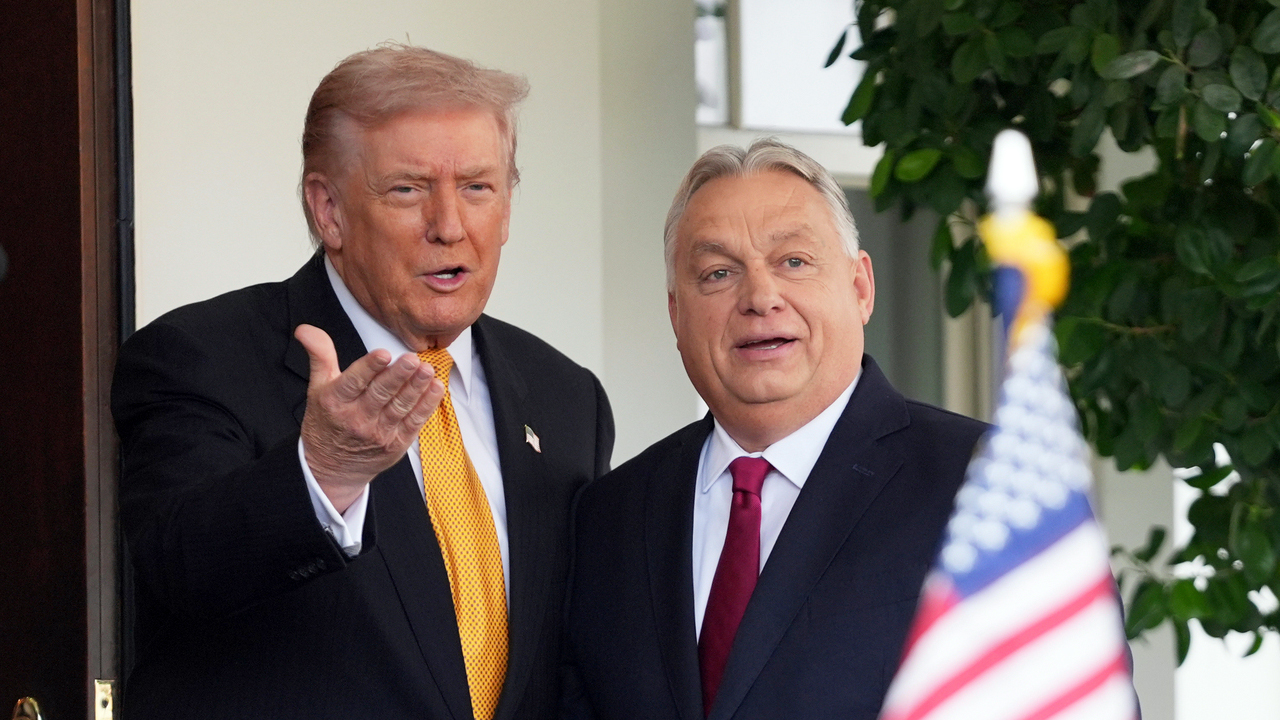 Donald Trump prijal Viktora Orbána