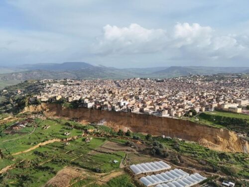 Masívny zosuv v Taliansku