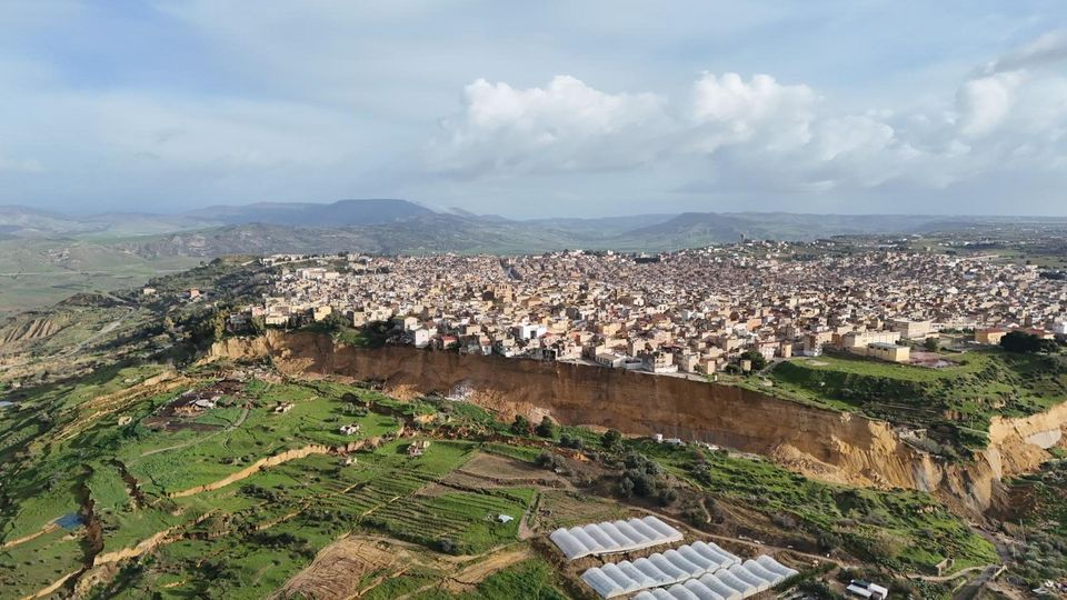 Masívny zosuv v Taliansku