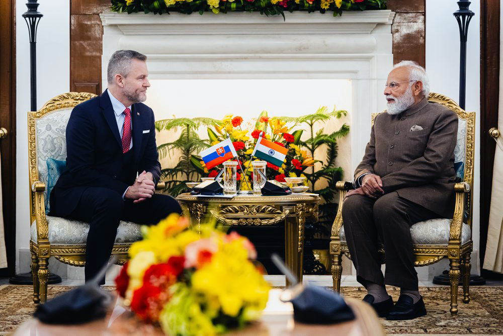 Prezident Pellegrini je v Indii