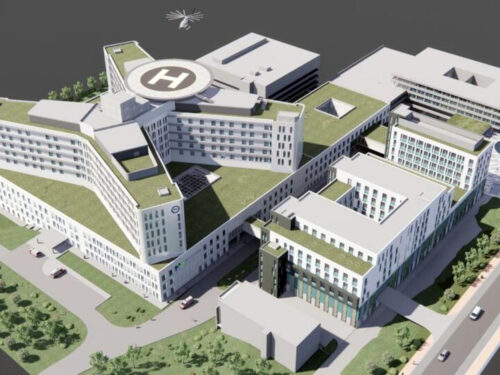 Výstavba novej nemocnice v Banskej Bystrici ide podľa plánu