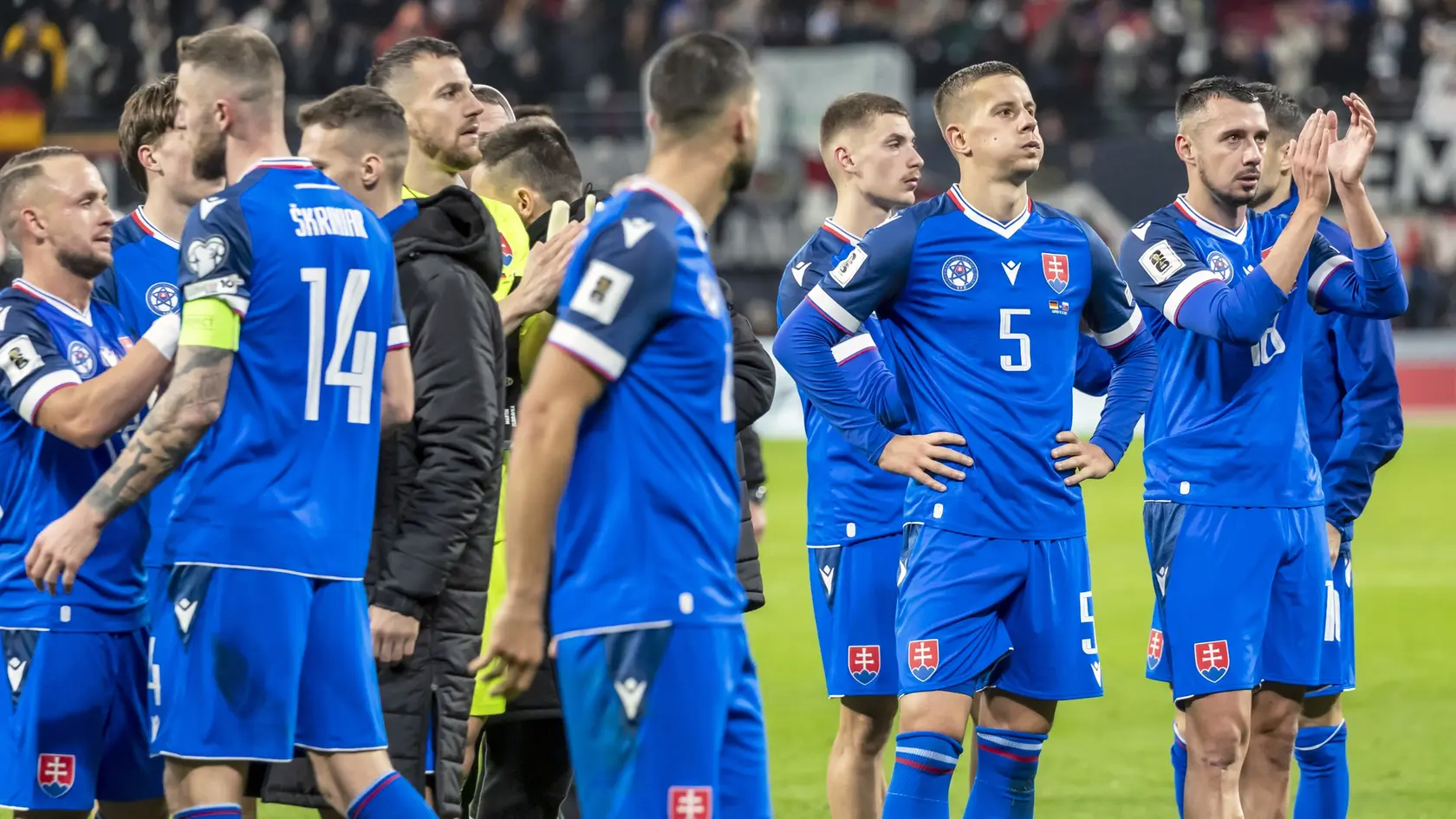 Reprezentácia Slovenska na MS nepostúpila Slovensko-Kosovo 3:4