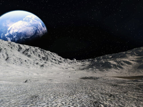 Atmosféra Zeme siaha až za obežnú dráhu Mesiaca