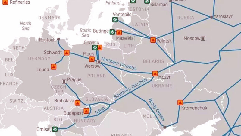 Kyjev naďalej blokuje dodávky ropy na Slovensko a do Maďarska