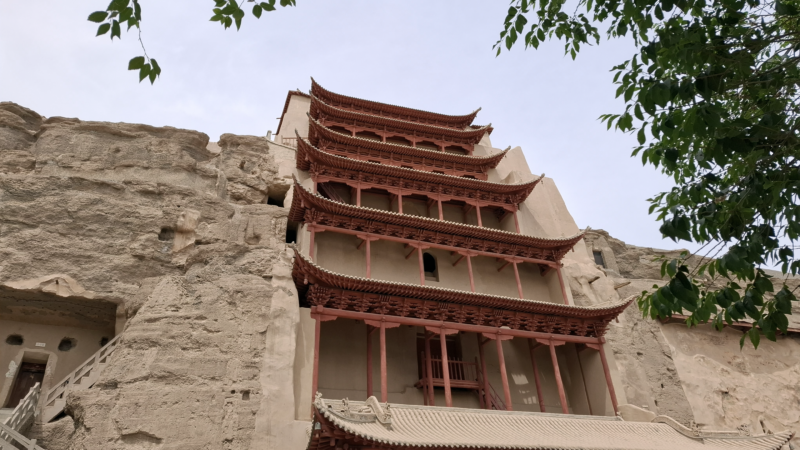 Legendárne mesto Dunhuang (Tun-chuang, 炖煌 )
