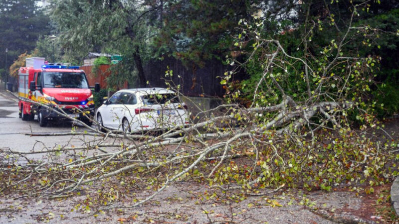 Na strednom Slovensku vyčíňalo počasie