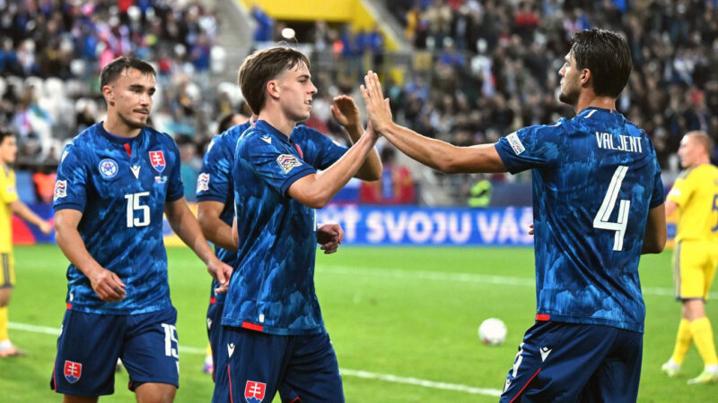 Slovensko v Lige národov porazilo Kazachstan 2:1