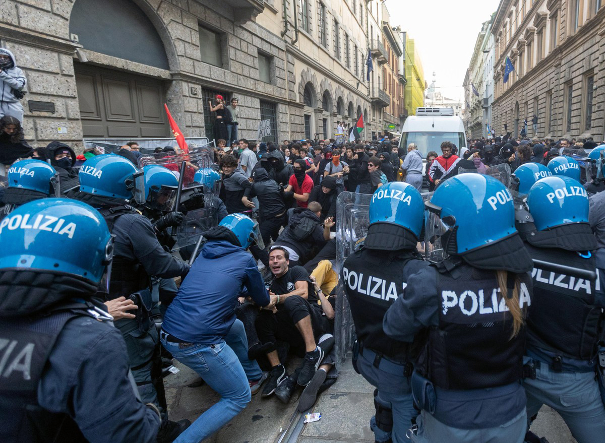 V Taliansku protestujú